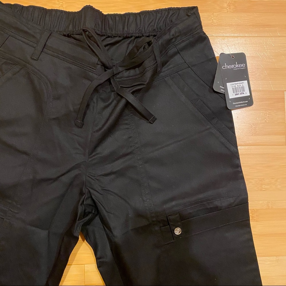 NWT Cherokee Luxe Drawstring Cargo Pants women’s S